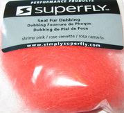 seal fur dub Super Fly shrimp pink